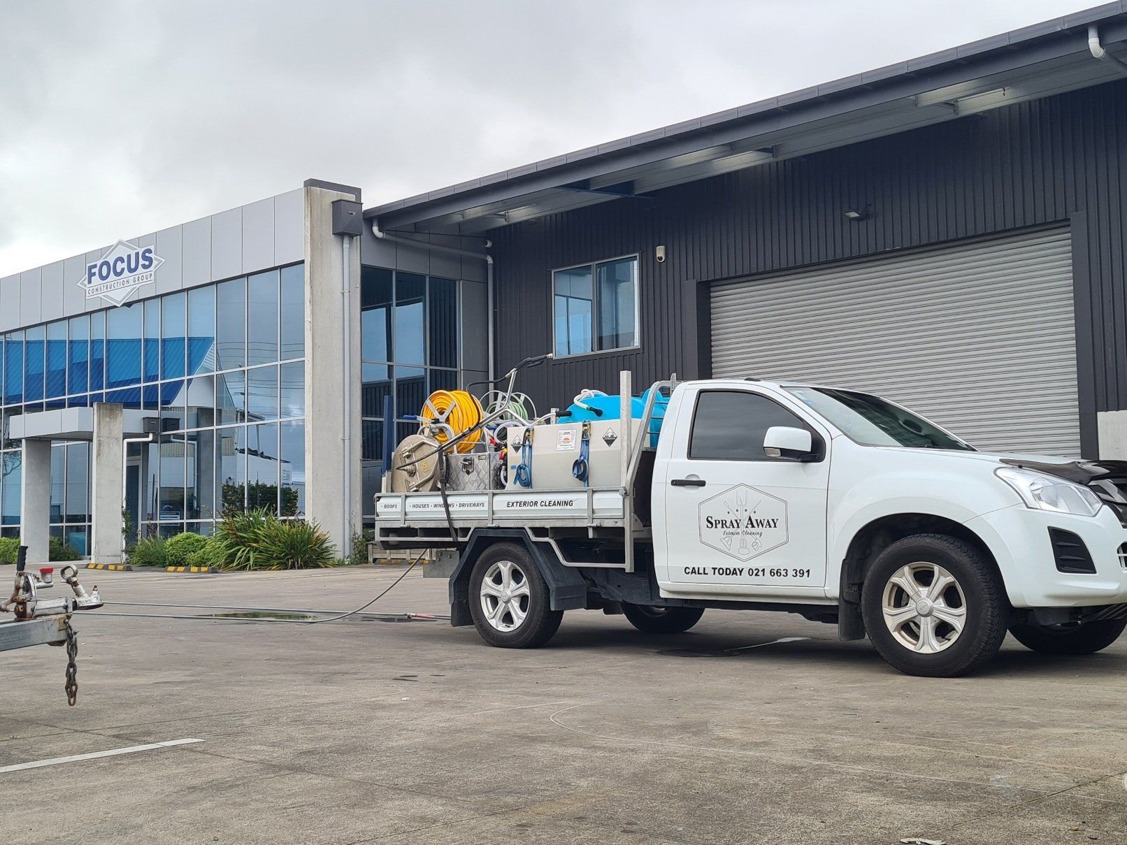 Commercial building washing in Auckland