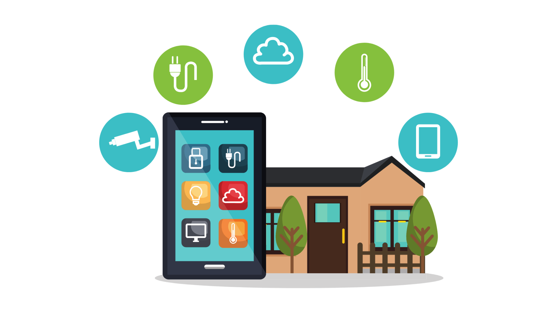 smart home automation - illustration