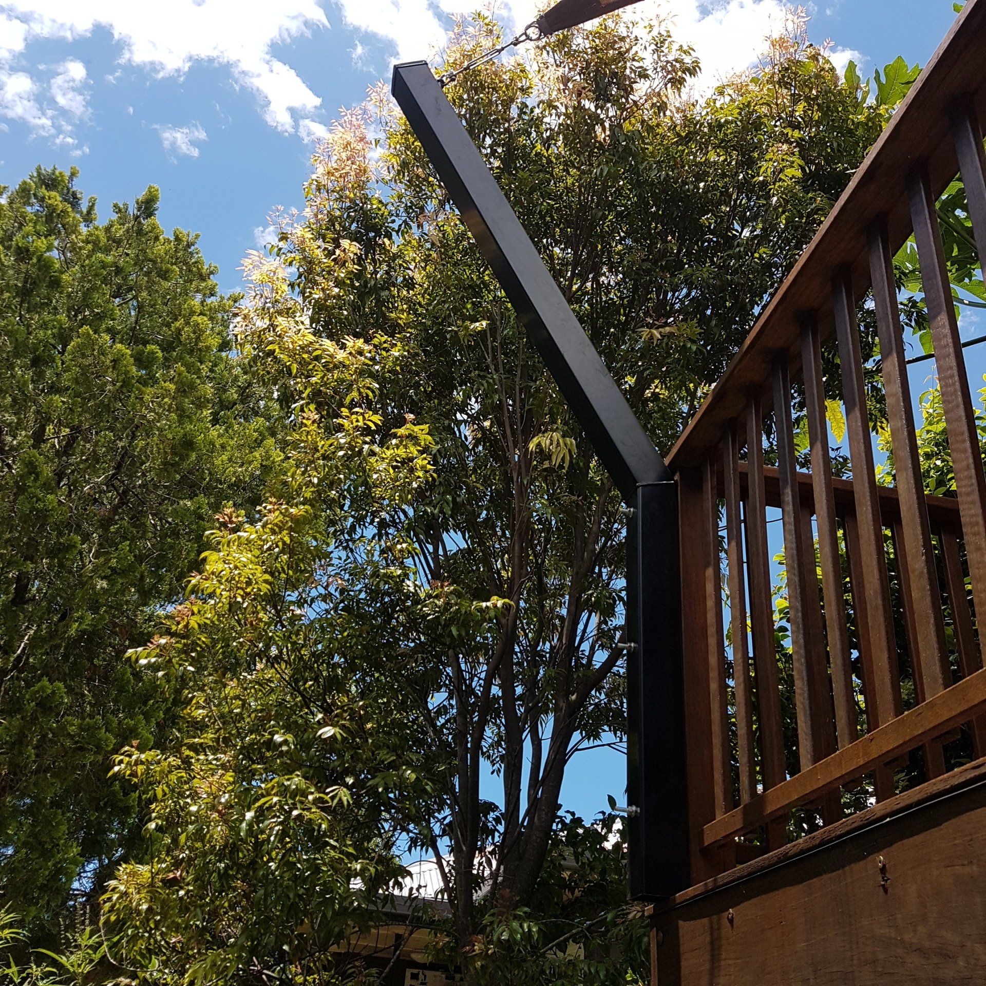 Sail Pole — Smart Shades Lismore NSW