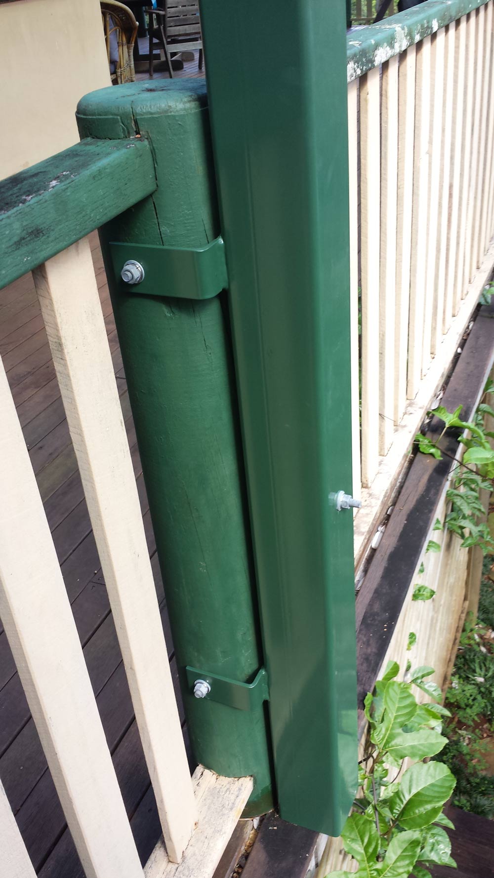 Post To Pole Bracket — Smart Shades Lismore NSW