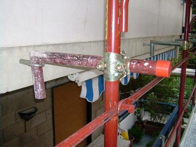 Dettaglio impalcatura