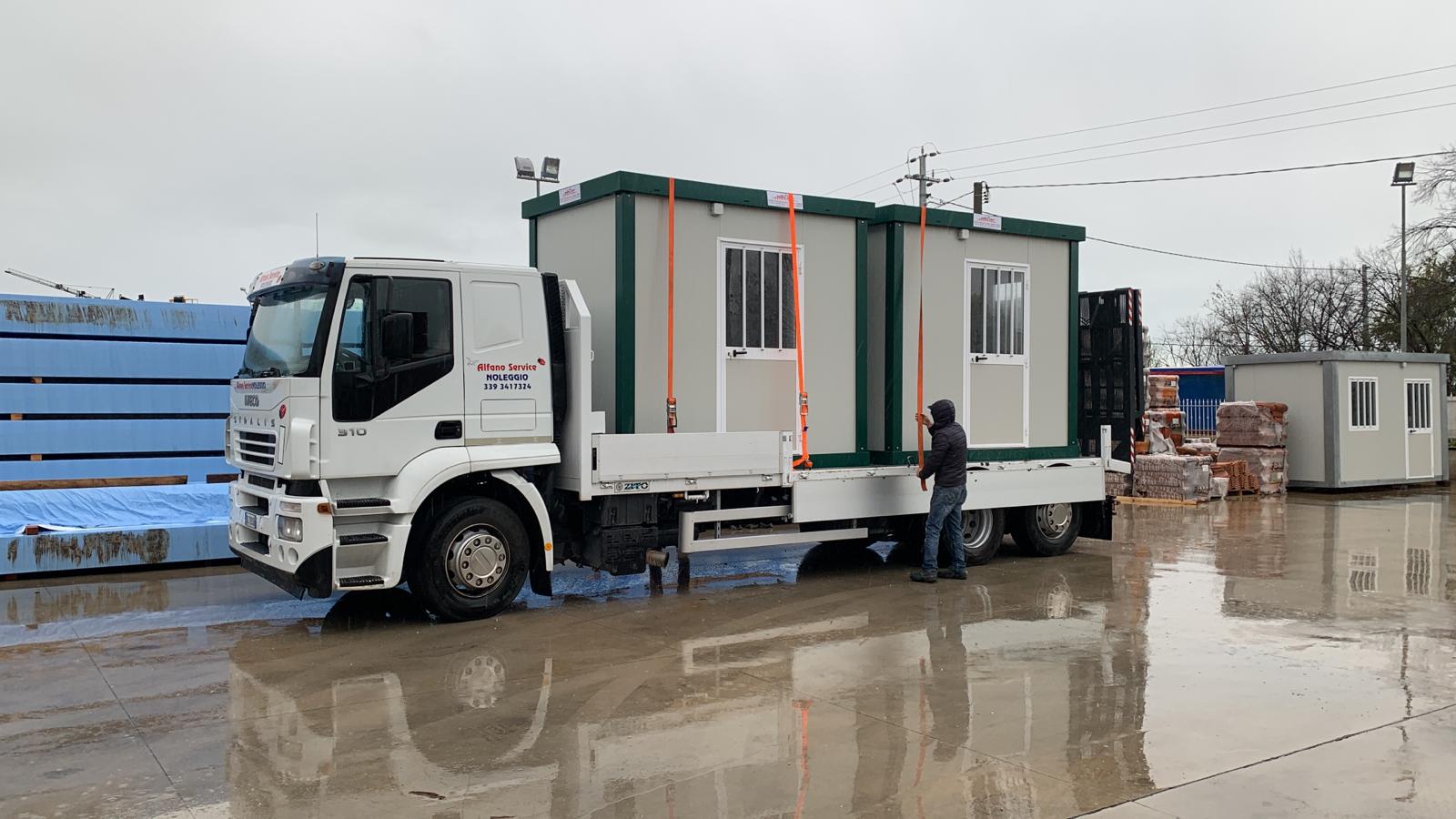 monoblocchi cantieri e noleggio di ponteggi Salerno