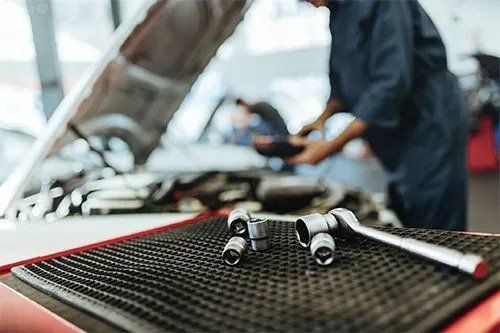 Ratchet Spanner and Sockets in Car Workshop — Corpus Christi, TX — Advantage Salvage & Auto Parts LLC