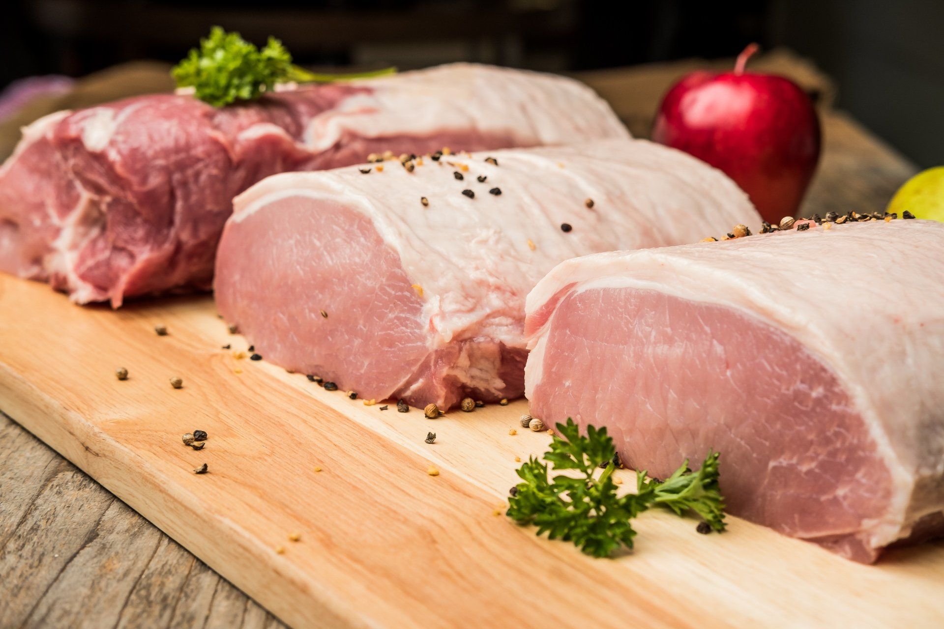 Recipes in AR — Three Big Chunks of Pork Meat in Van Buren, AR