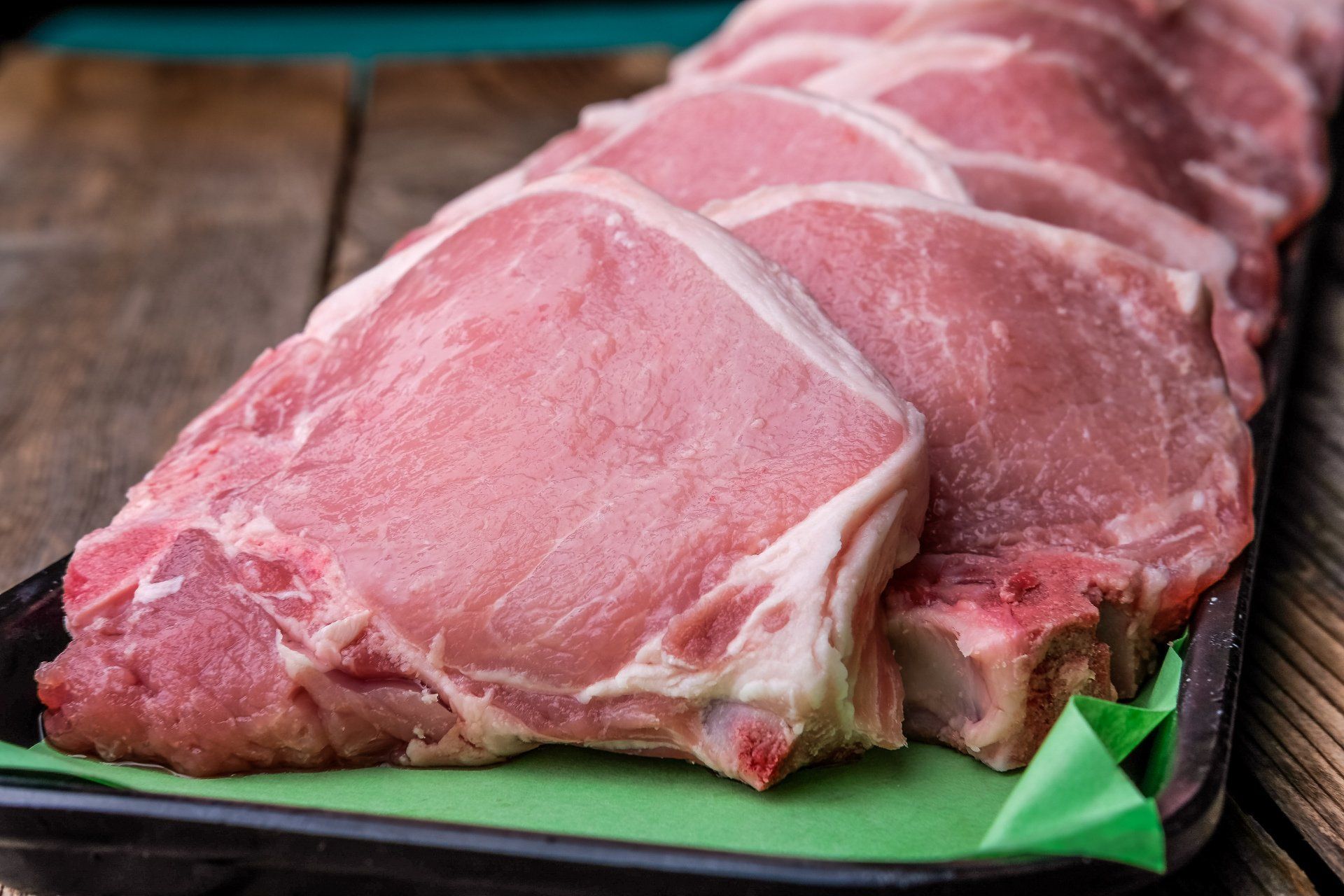 Hot Food To Go in AR — Pork Meats on Tray in Van Buren, AR