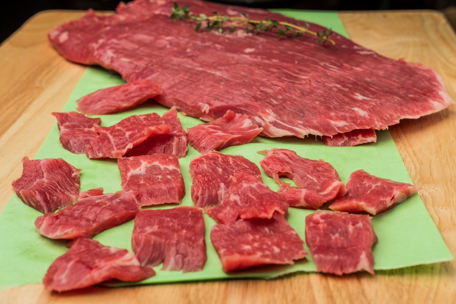 Shrimp — Thin Like Bacon Strip of Meat in Van Buren, AR