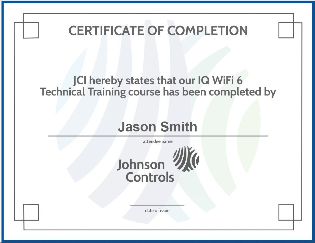 Manufacturer Certification for WIFI6 deployment