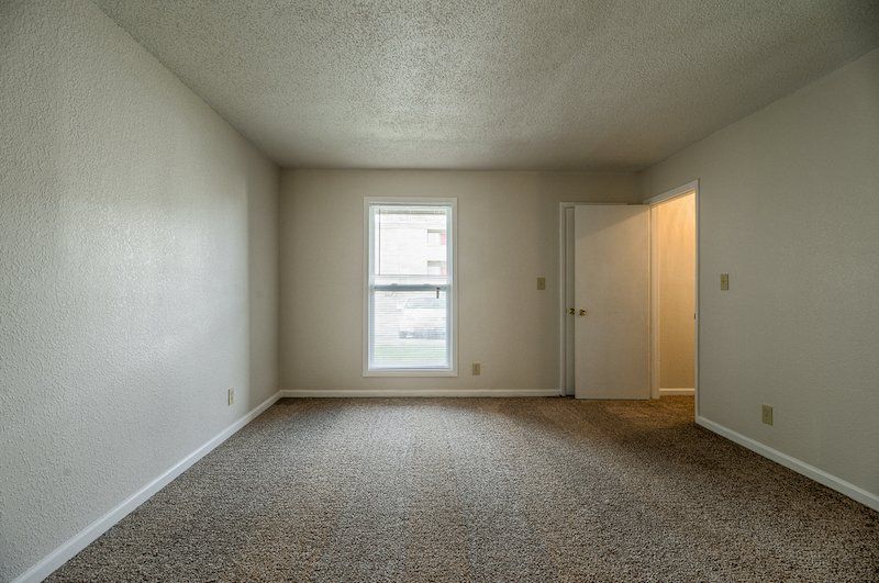 1 Bedroom 1.5 Bath Carpeted Bedroom
