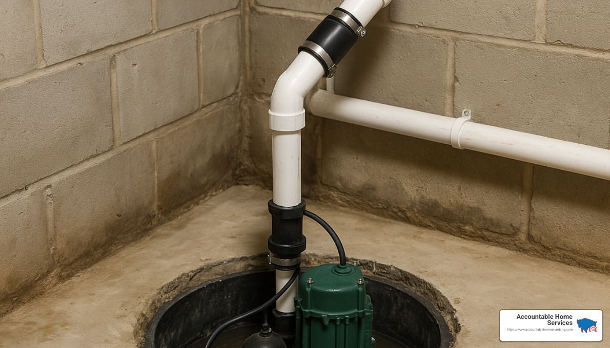 residential sump pump installation - residential sump pump installation