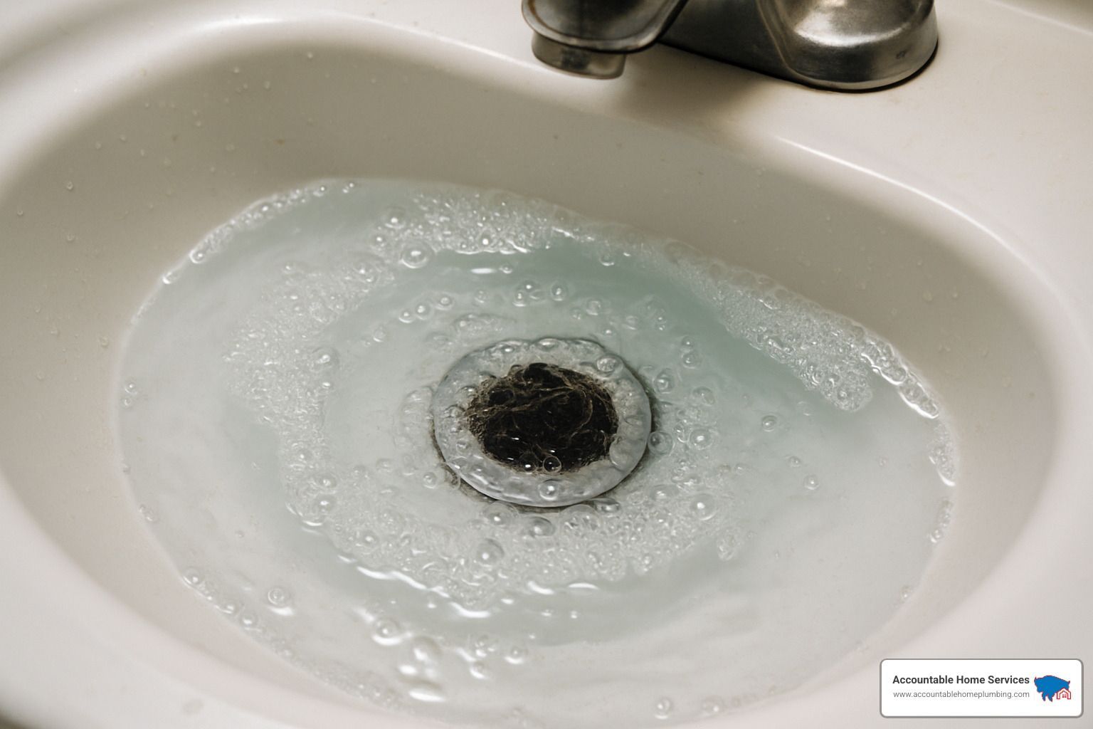 clogged bathroom sink - basin choke solution