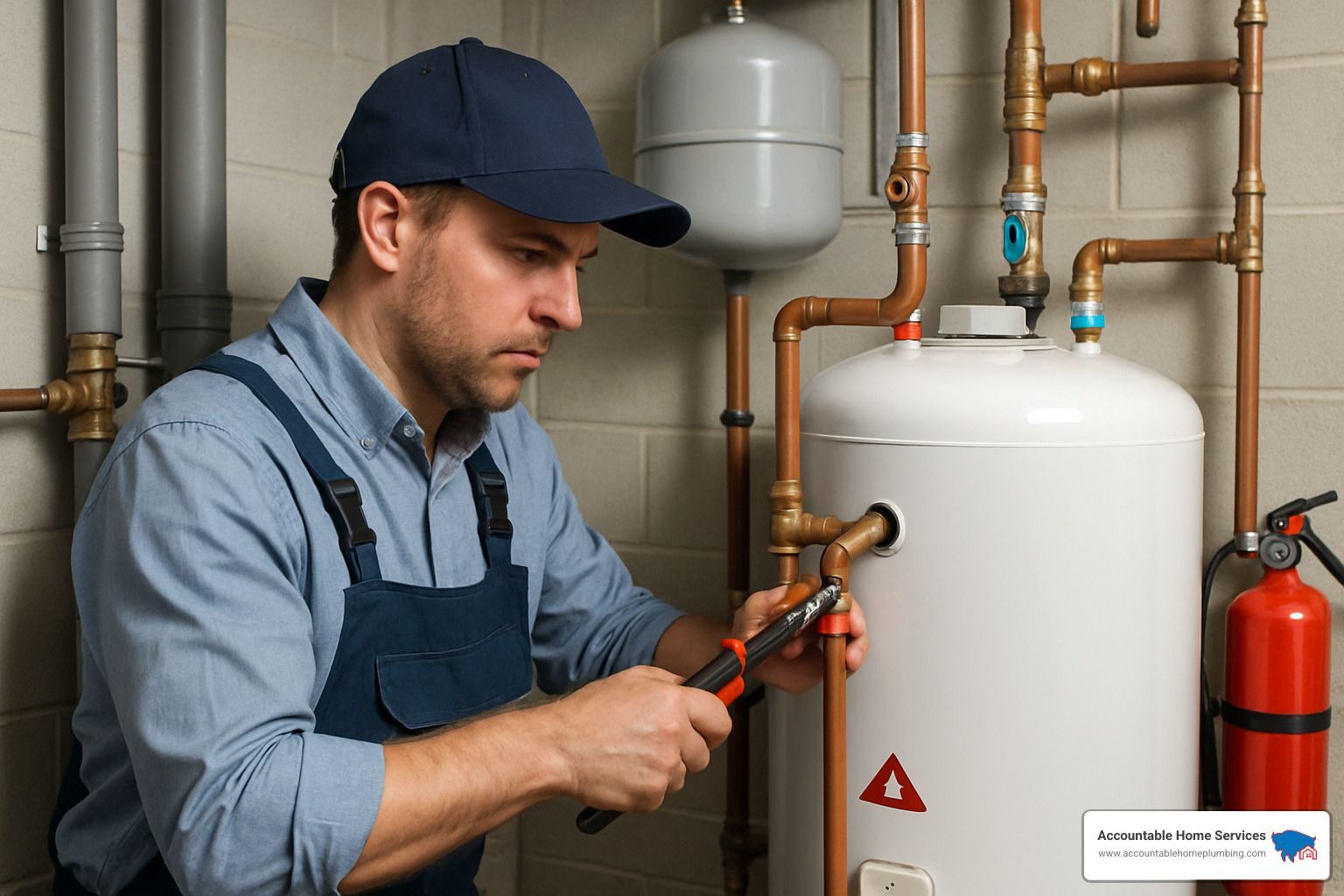 water heater installation - water heater installation