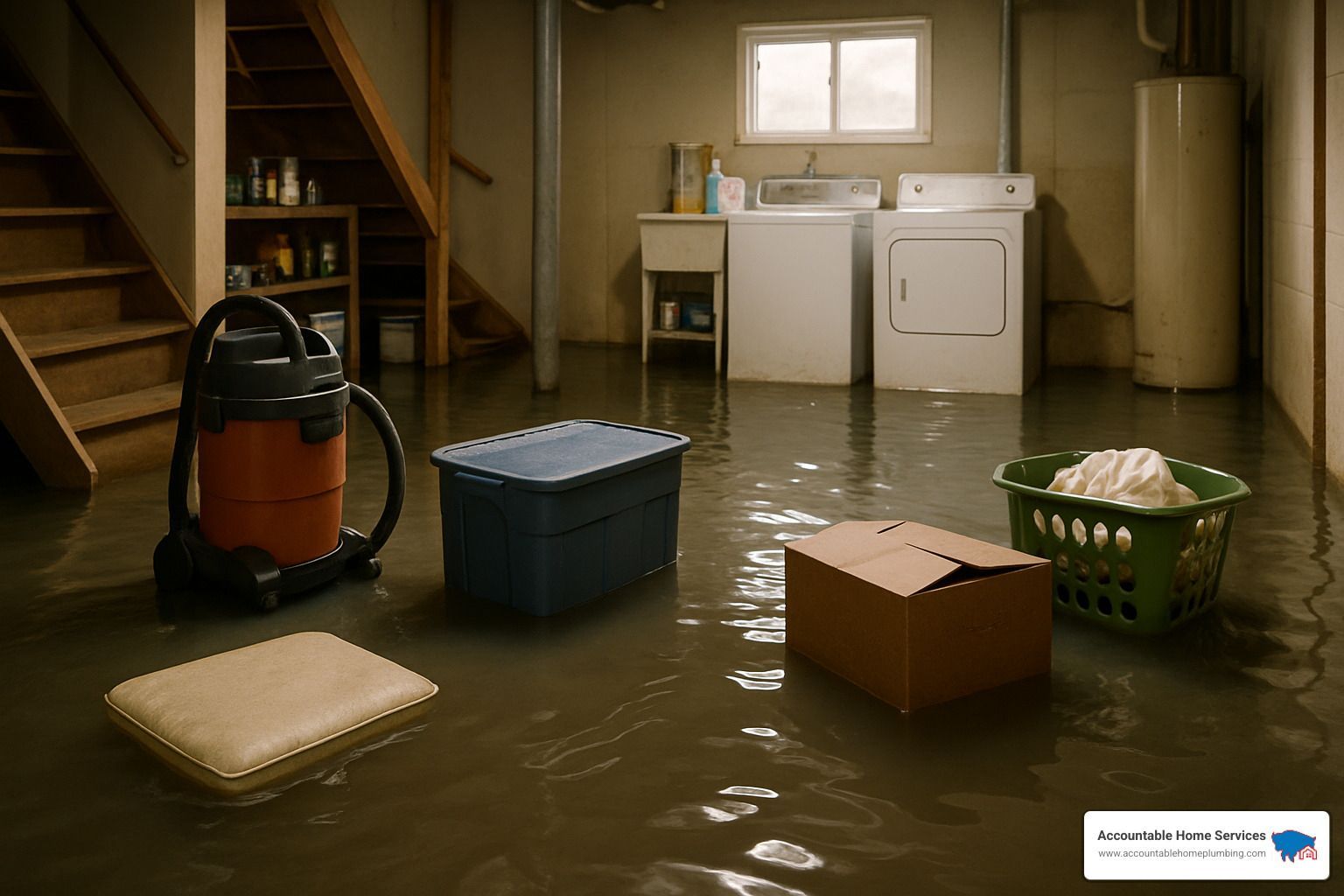 basement flooding - sump pump repair