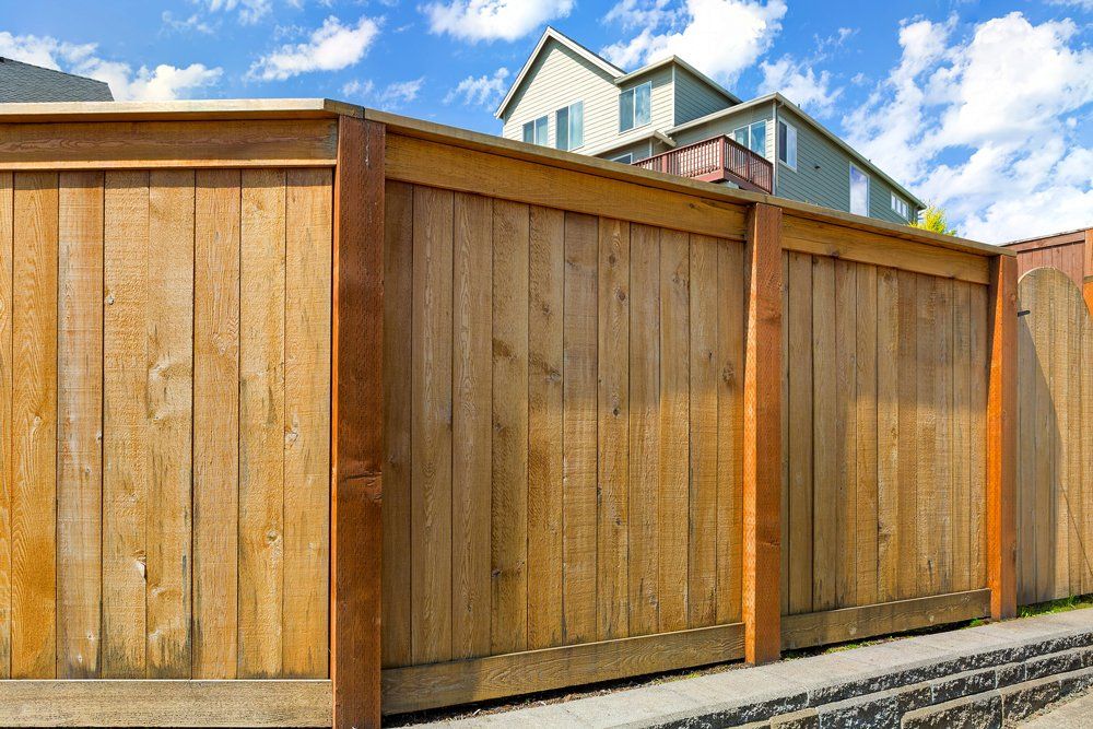 Tall Wooden Fence — Auburn, WA — Tyee Cedar & Lumber Co.