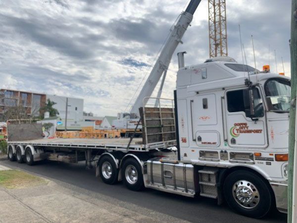 MaxiTRANS Flat Top Trailer