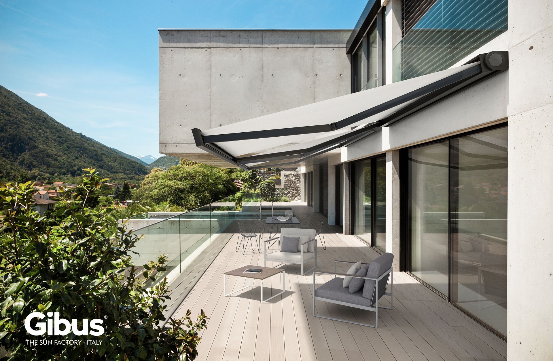 Tende da sole a bracci - modello Duck