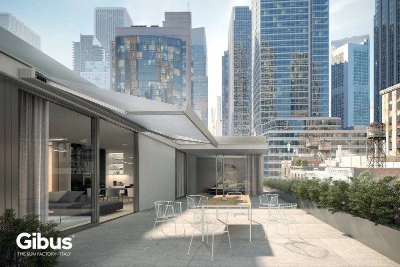 Tende da sole a bracci - modello Txt