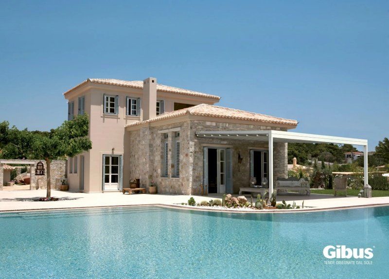 Pergole inclinate - modello Med Quadra