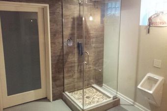 Modern Shower Room — Largo, FL — Larson Renovations LLC