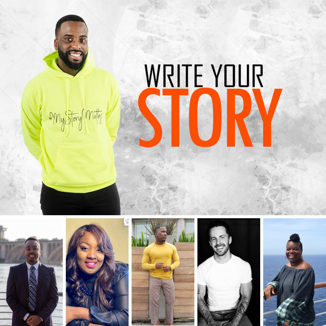 Collage of writers for Making My Story Matter