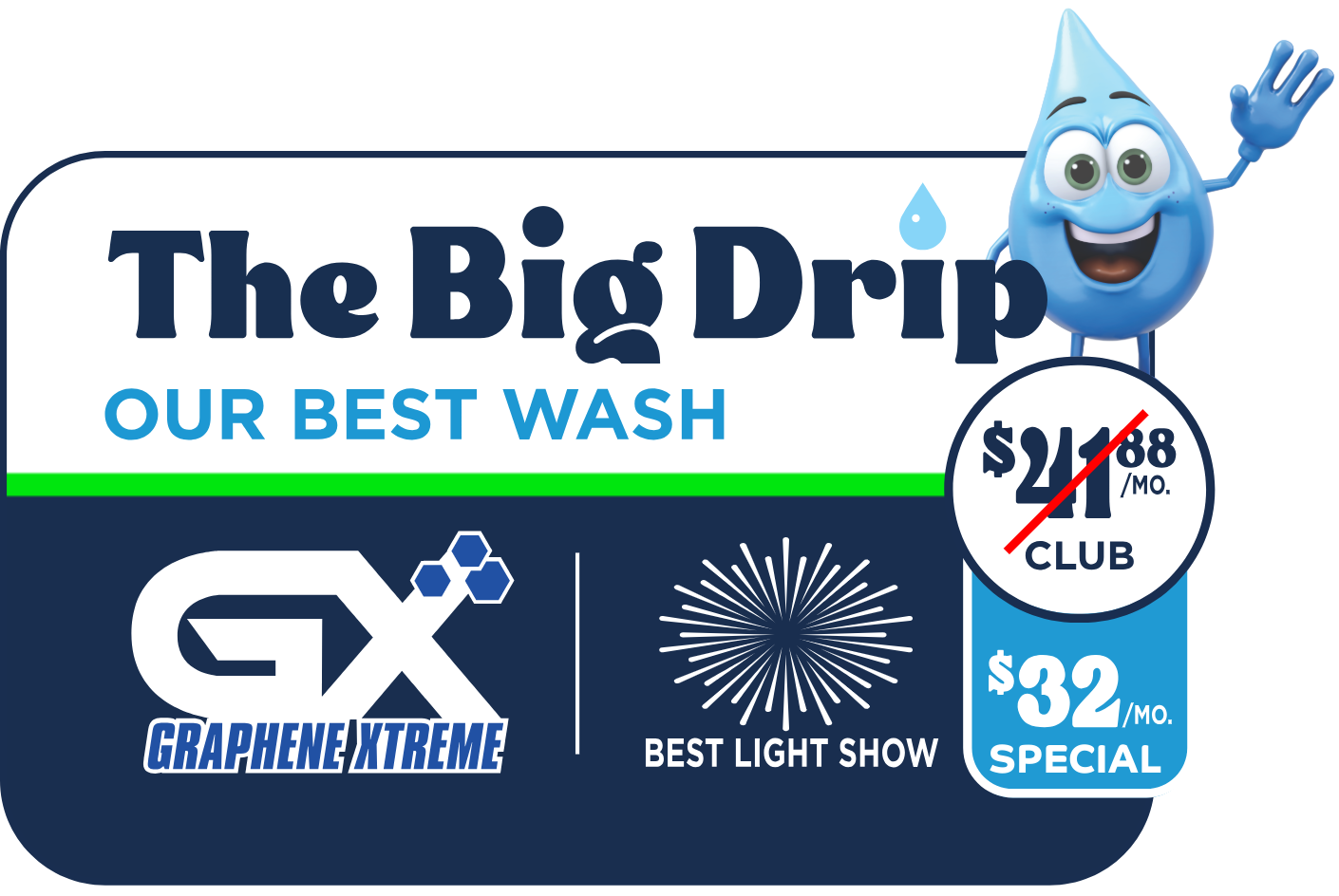 The Big Drip - our best wash