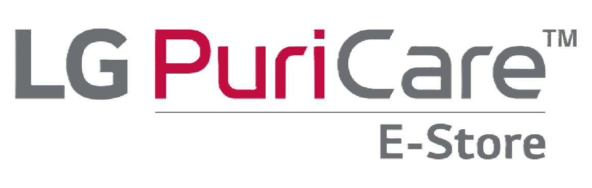 LG PuriCare E-Store logo: gray 