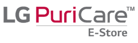 LG PuriCare E-Store logo: gray 