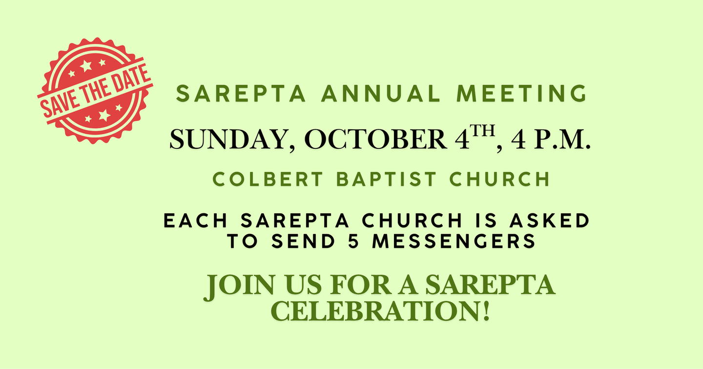 Save the Date for Sarepta Annual Meeting. 10/4