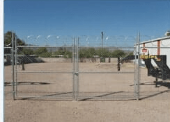 Steel fence gate — Fence products in Tucson, AZ