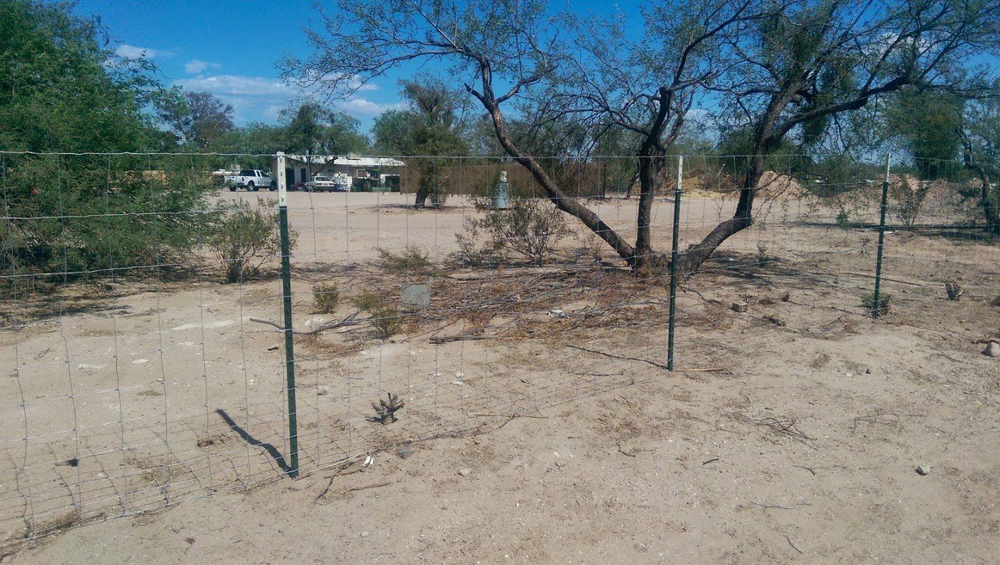 Fence with Flag — Fence products in Tucson, AZ