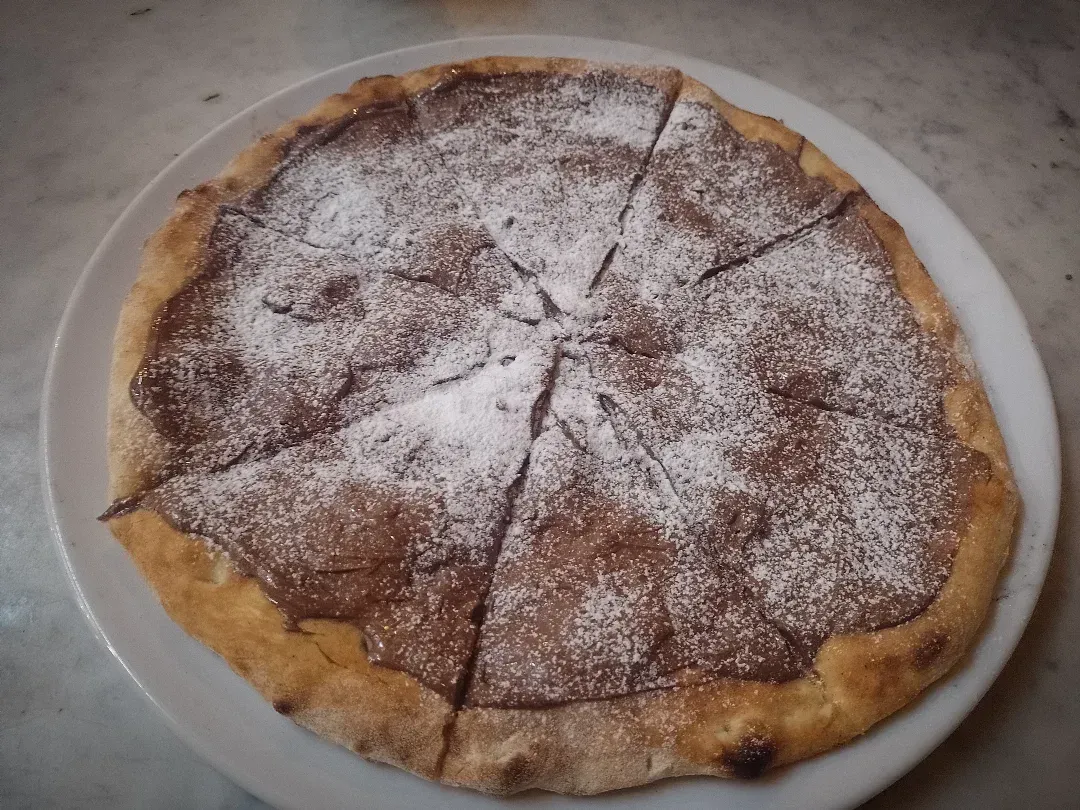 Pizza alla Nutella