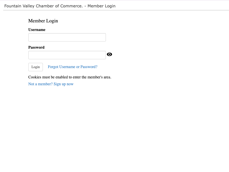 A screenshot of a website that says hunter login