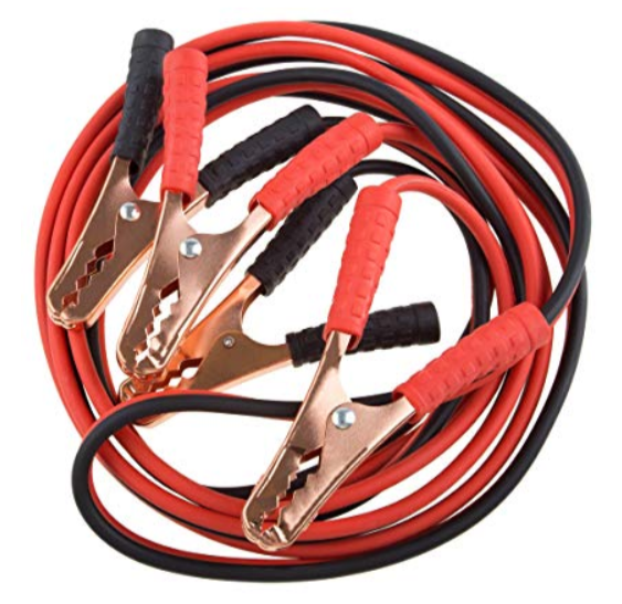Picture of coiled up jumper cables