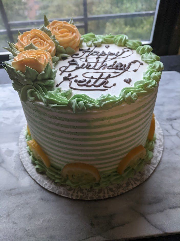 Jennifer's Custom cake