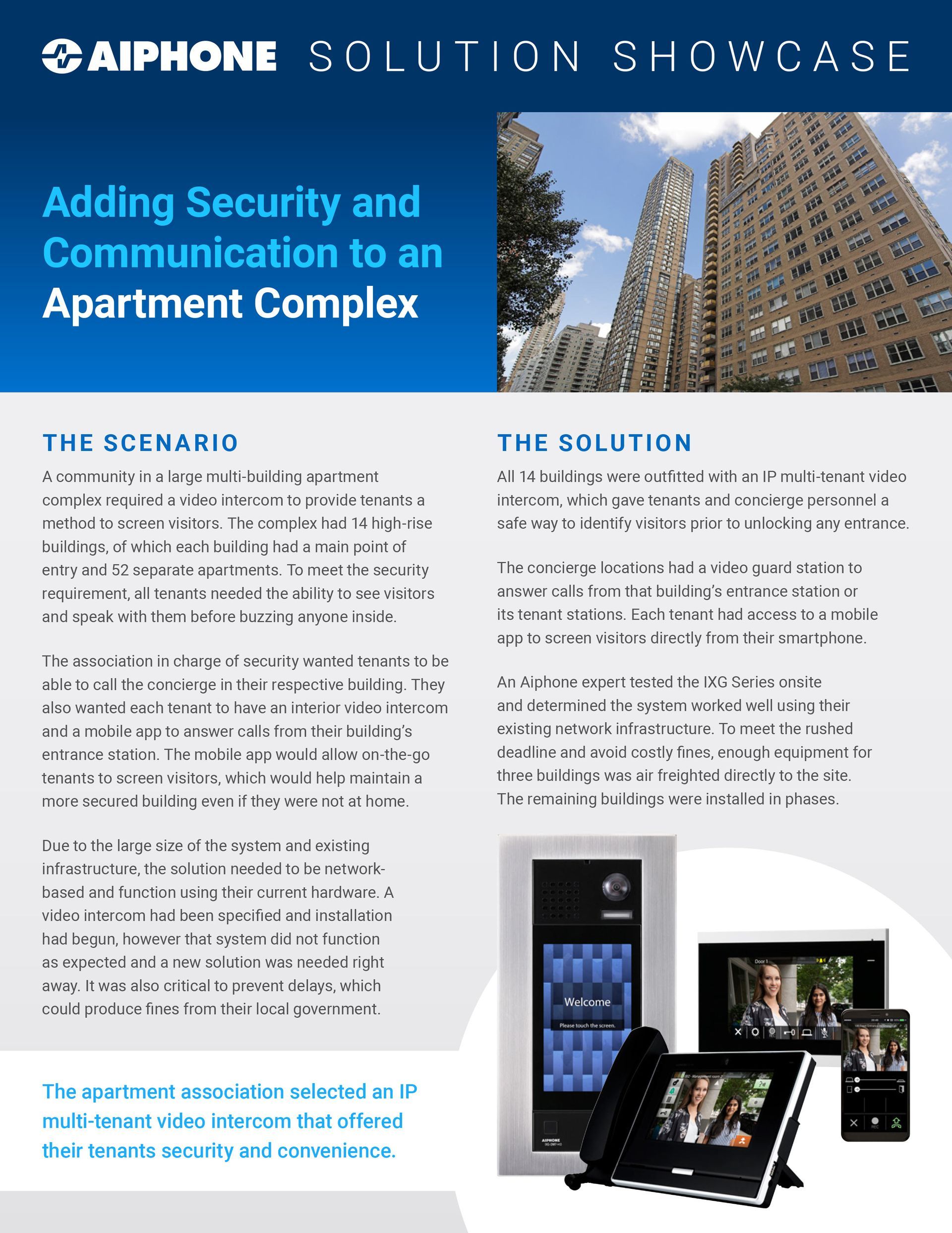 Solution Showcase Brochure Page 1