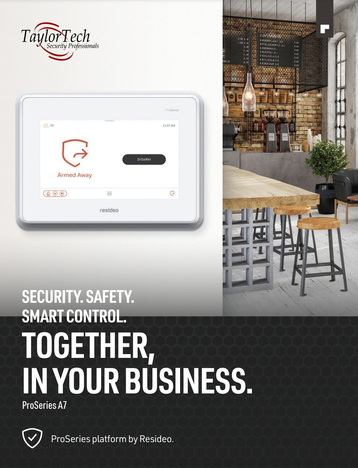 Security Safety Control Brochure Page 1