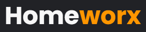 A black background with the word homework written in white and orange