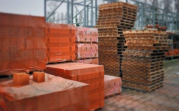blocchi di mattoni per costruzioni edili