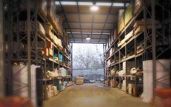 deposito materiali dell'impresa