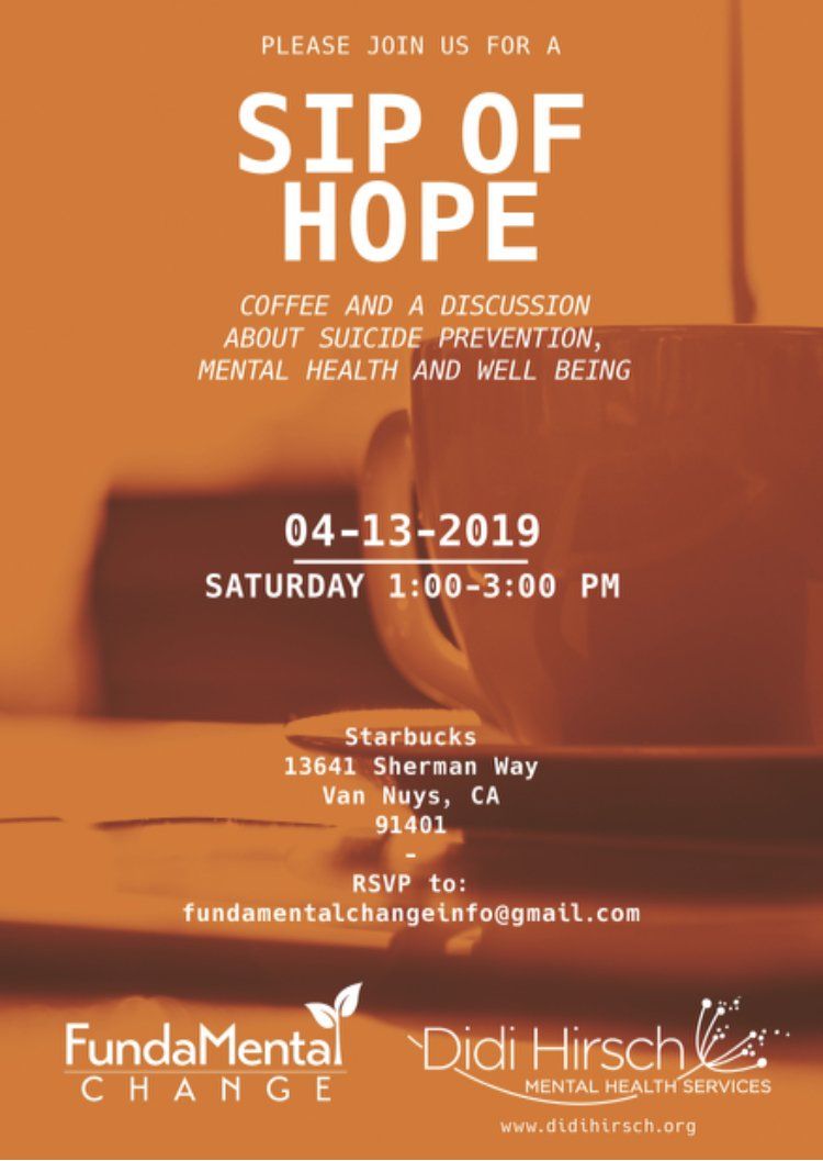 Sip of Hope Event April 2022
