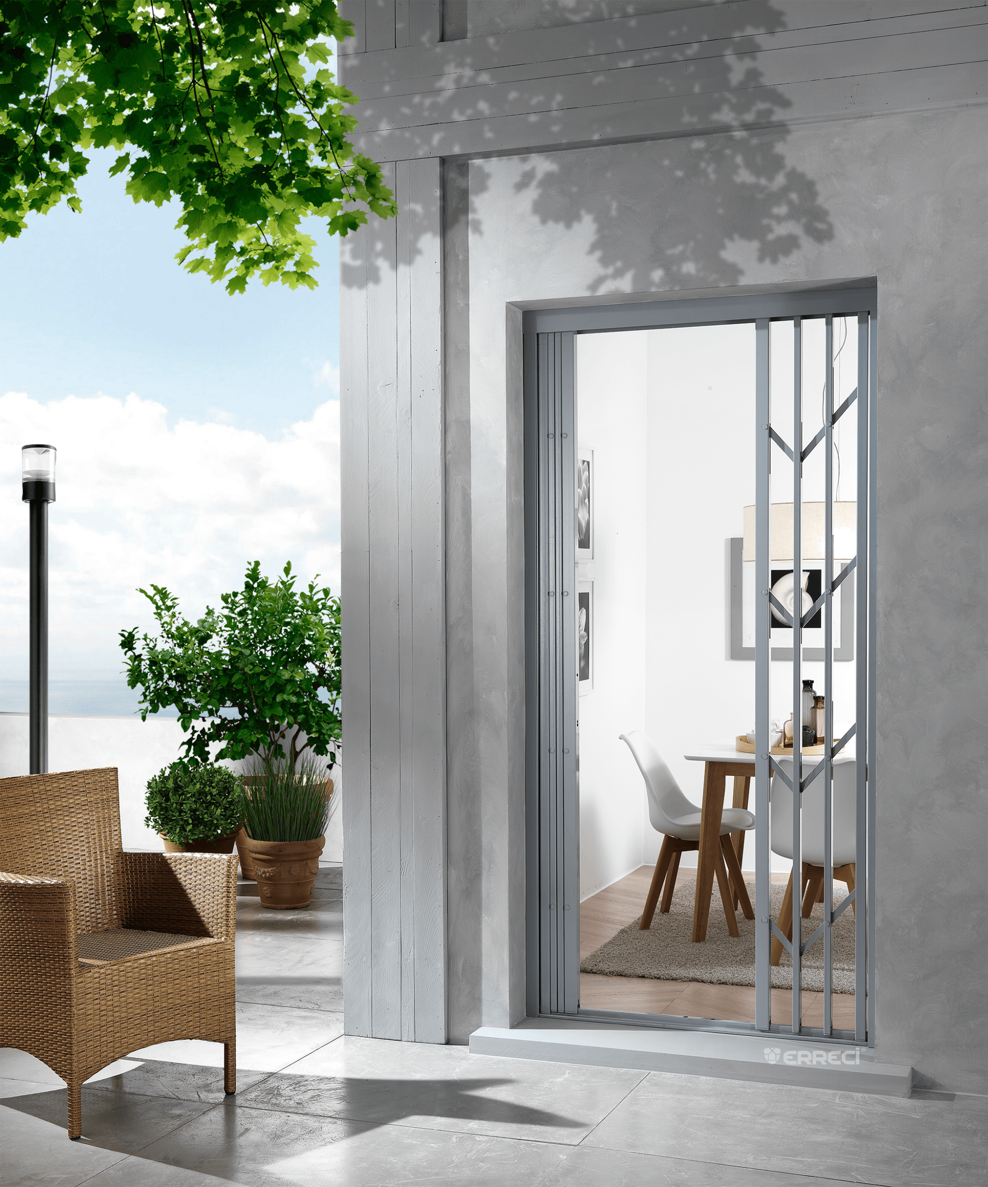 grata in acciaio INOX