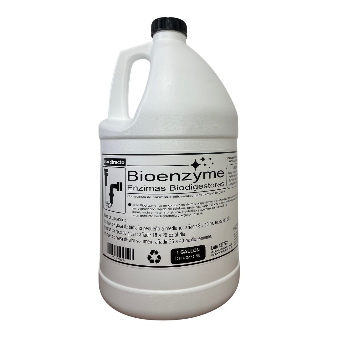 Limpiador Enzimático Bioenzyme - Eliminador de olores biológico.