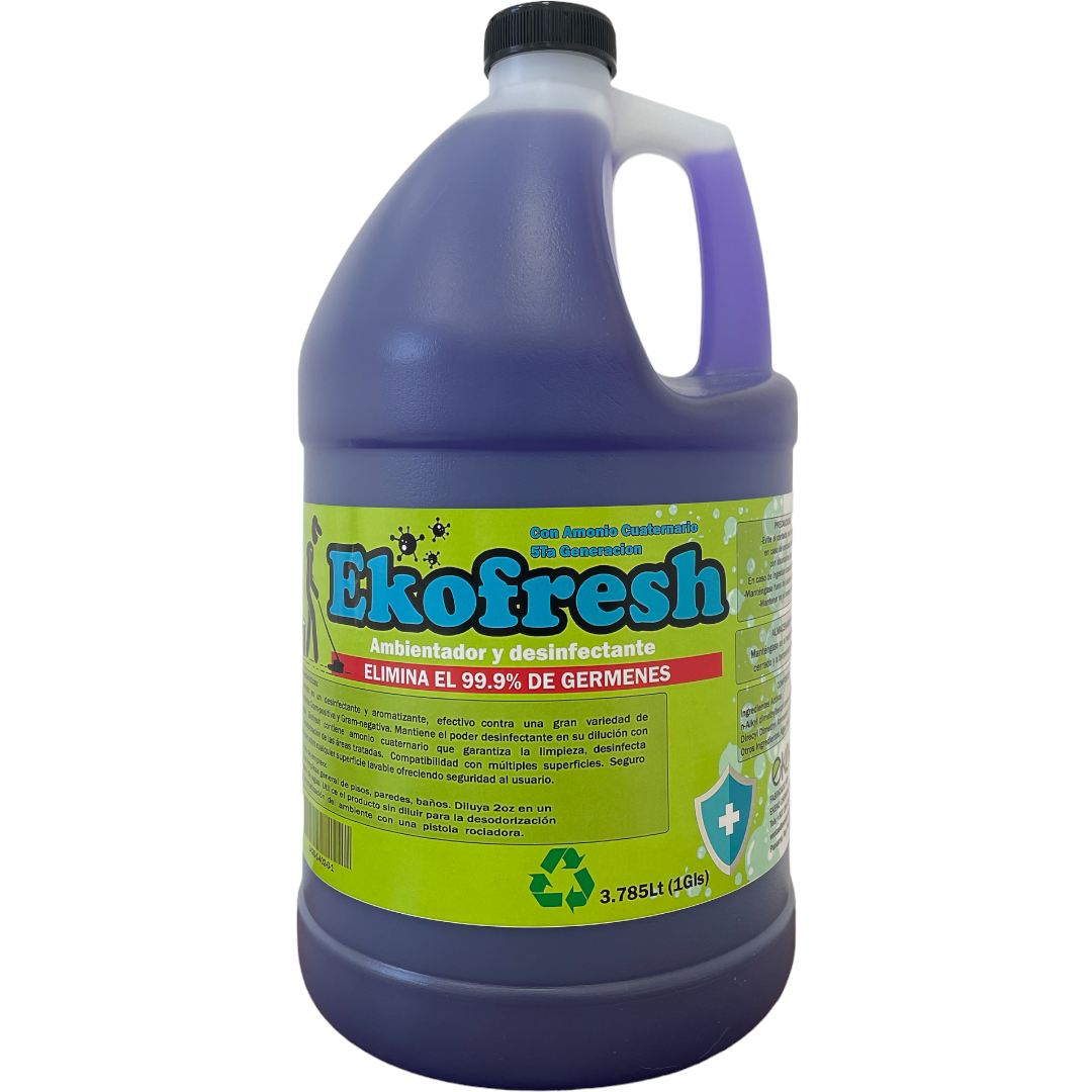 Desinfectante Multiusos Ekofresh Lavanda - Limpieza Profesional.