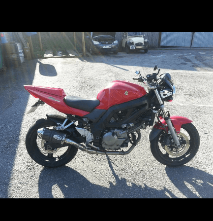 Waide Autobodies' bike work example 1