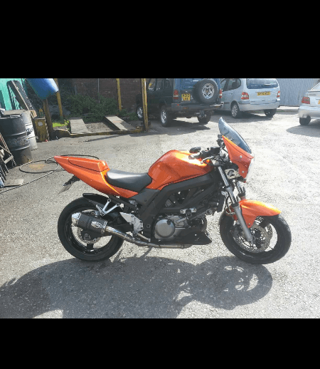 Waide Autobodies' bike work example 2