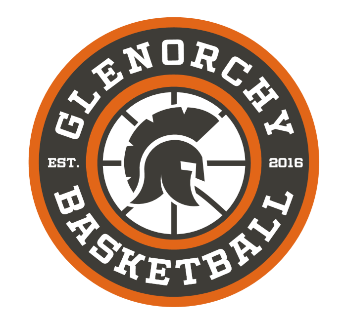 Glenorchy Basketball Association logo.