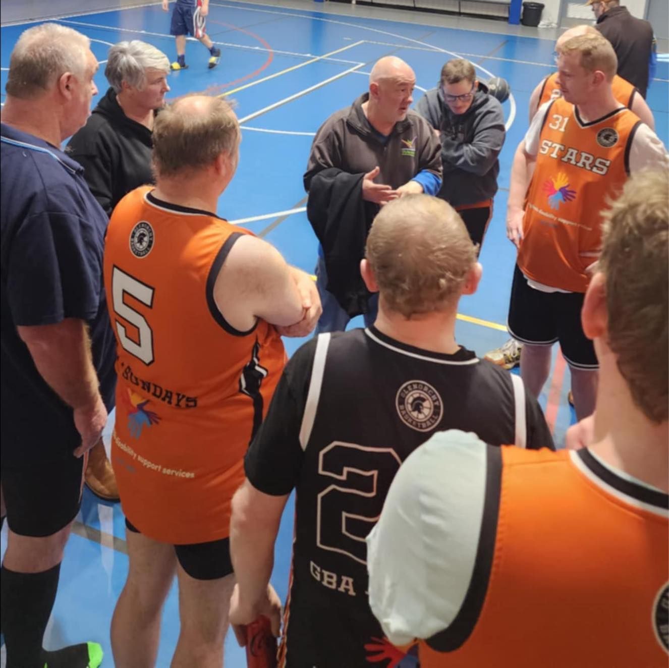 GBA Senior Men in action