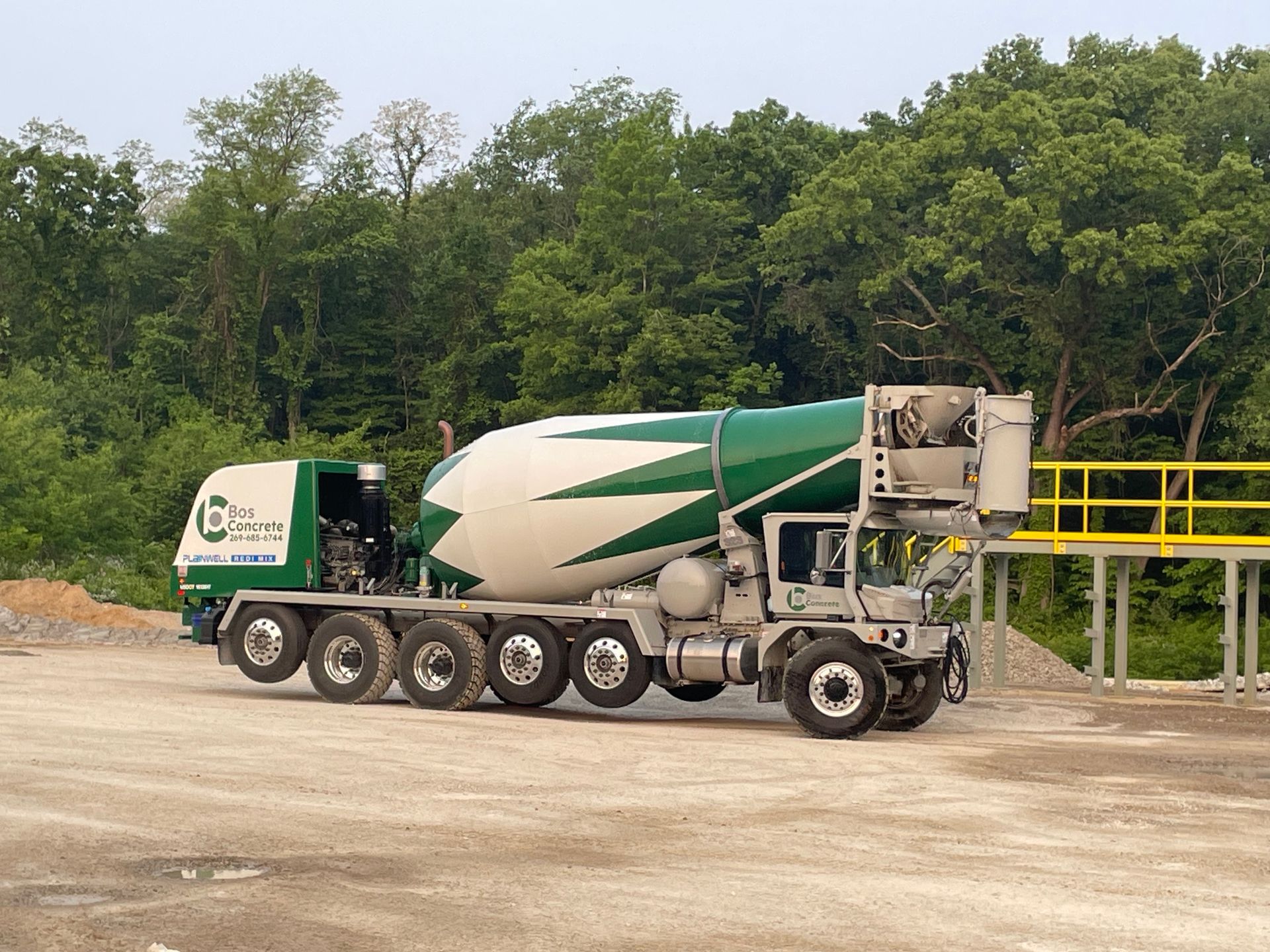 Concrete delivery & pumping in Southwest Michigan