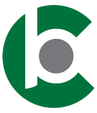 Green circle with a white 