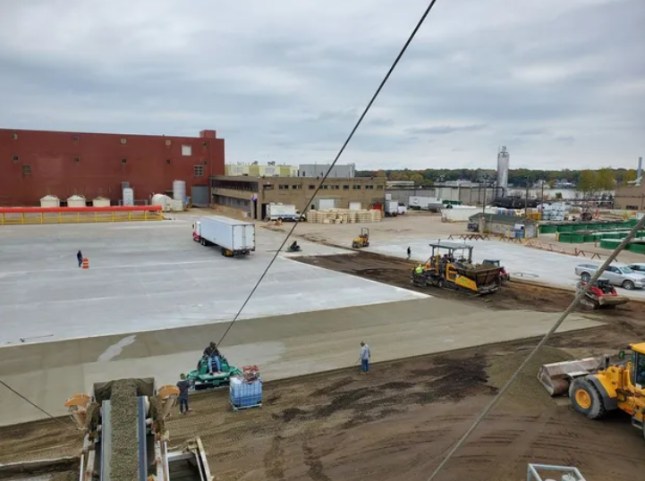 Heinz/Kraft Foods concrete paving