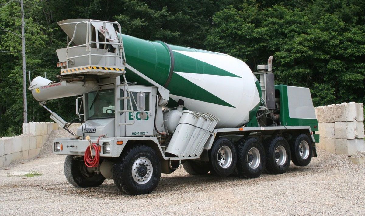 Ready mix concrete delivery company in Stevensville, MI